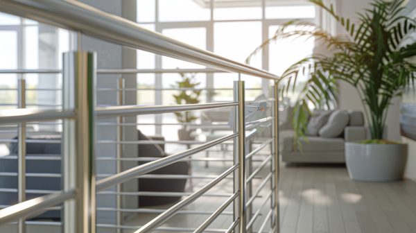 Balustrade inox : sécurité et design pour votre maison